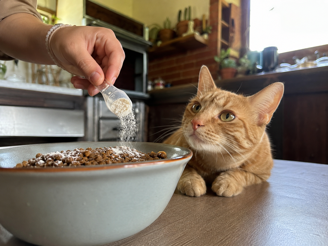 Gato protegido con Lubi