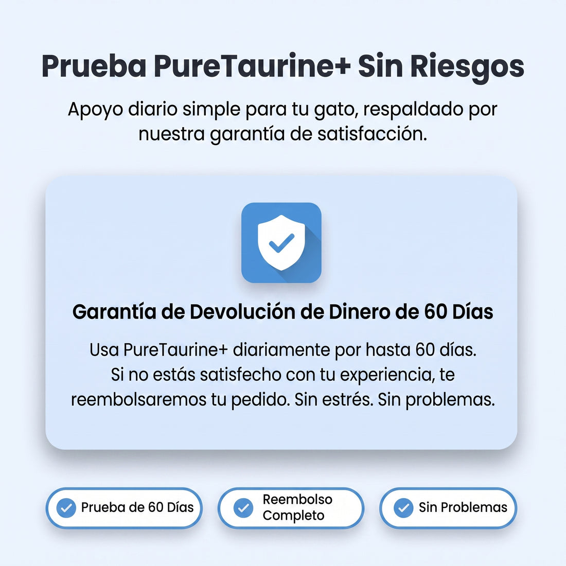 Lubi Taurina Premium para Gatos — Corazón Fuerte, Visión Clara y Más Energía foto 8